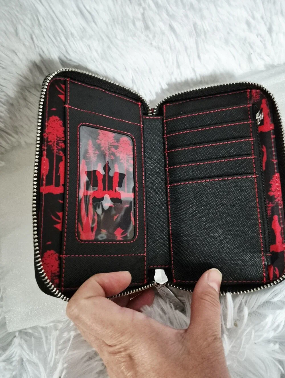 Loungefly Netflix Stranger Things Upside Down Shadows Backpack and Wallet